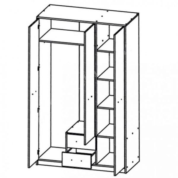 Шафа розстібна Непо SZF3D2S N